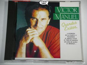 CD de Música: Víctor Manuel, Grandes Éxitos, CD Perfil, Divucsa, 1988, excelente estado